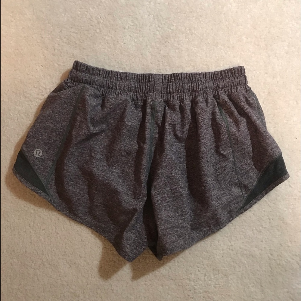 Lululemon Gray Speed Up Shorts